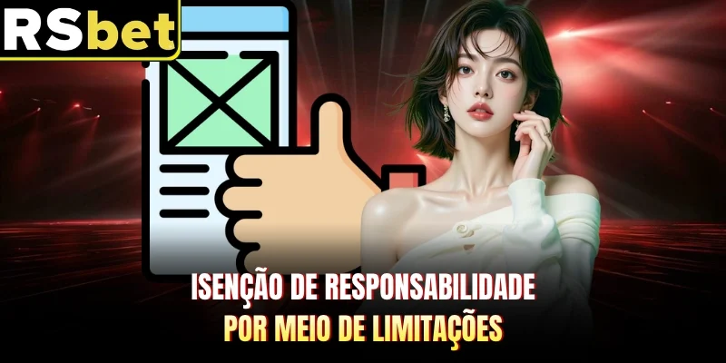 Isenção de responsabilidade por meio de limitações
