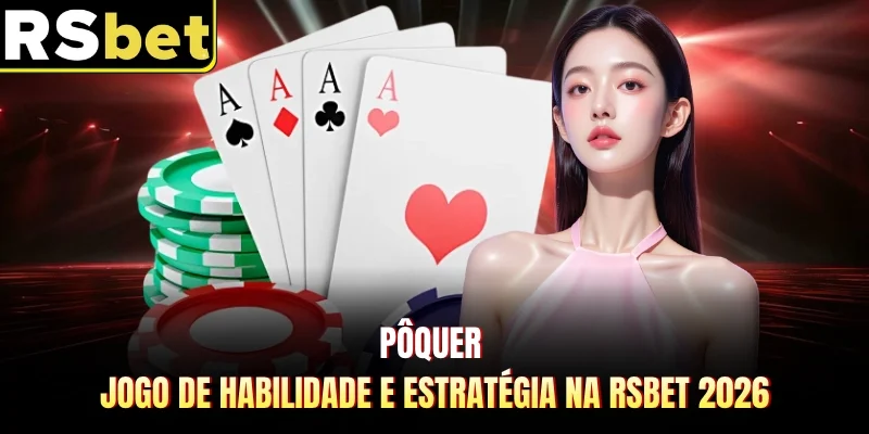 Pôquer - Jogo De Habilidade E Estratégia Na RSBET 2026