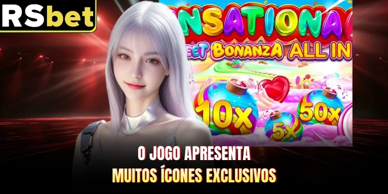 O jogo apresenta muitos ícones exclusivos